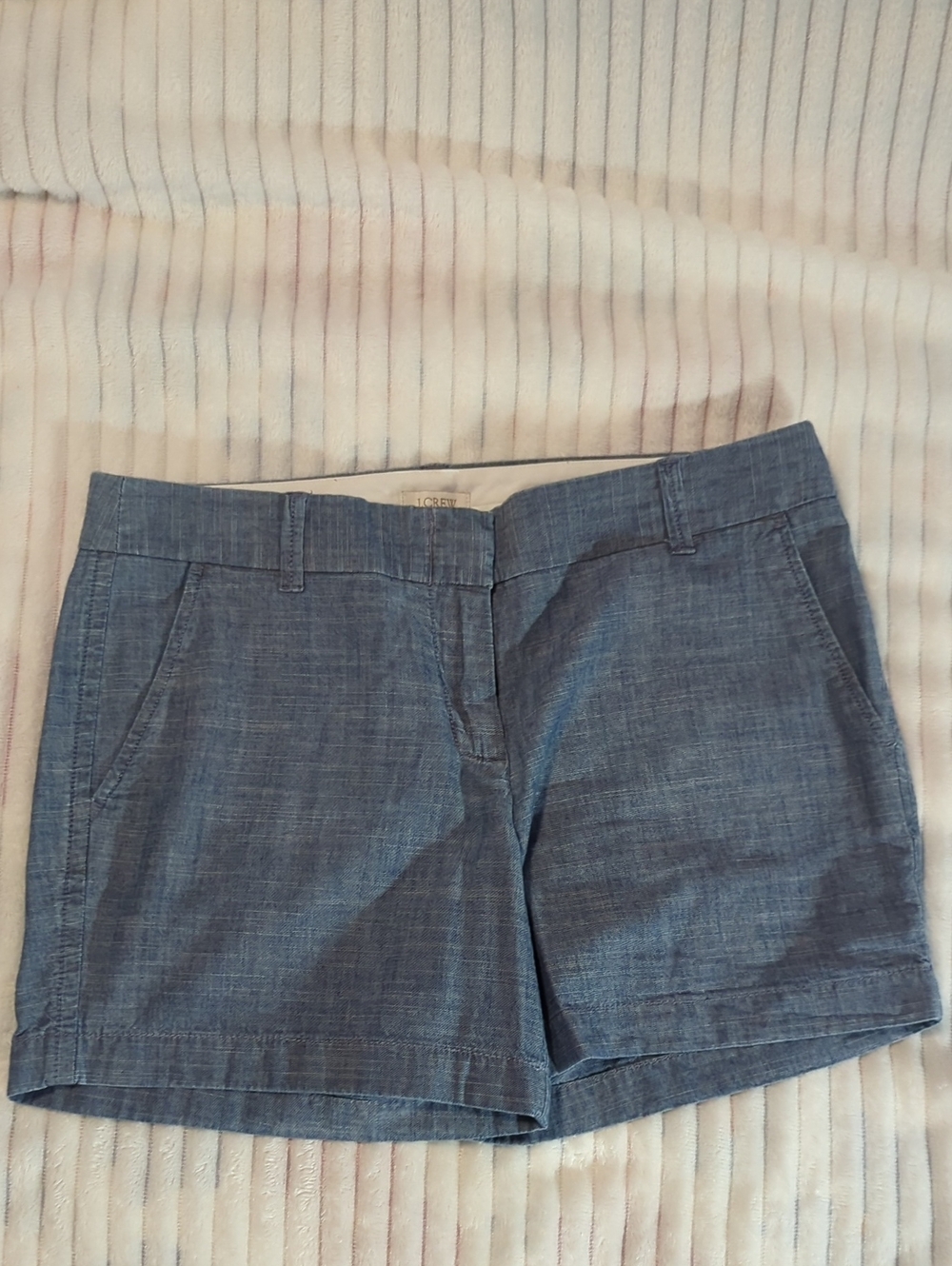 JCrew Casual Chambray Women’s Shorts - Blue